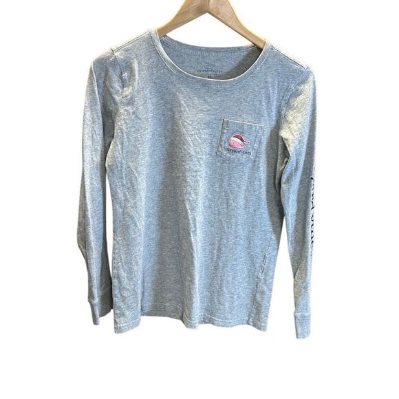 Vineyard Vines XS 2017 Christmas Long Sleeve T Shirt - Picture 4 of 6